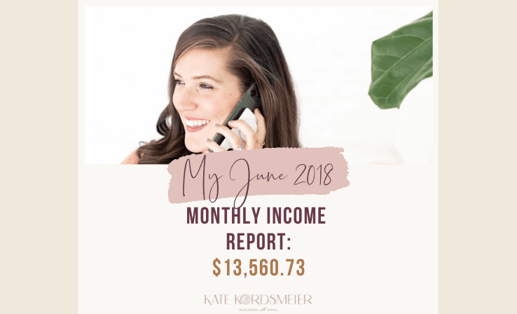 My June 2018 MONTHLY Income Report 13560.73 how to get sponsored,sponsored content,branded content