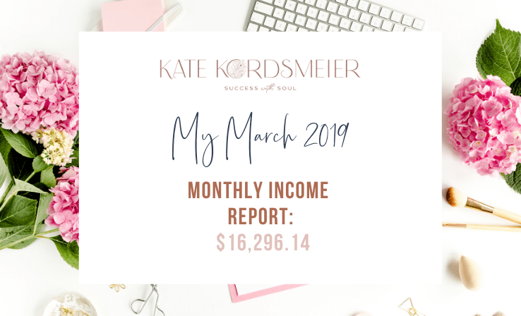 My March 2019 Income Report 16296.14