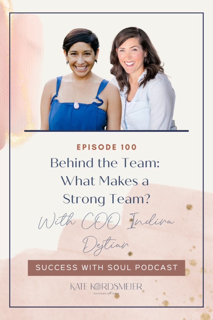 Rachel and Indira discuss the role of COO and what makes a strong team.