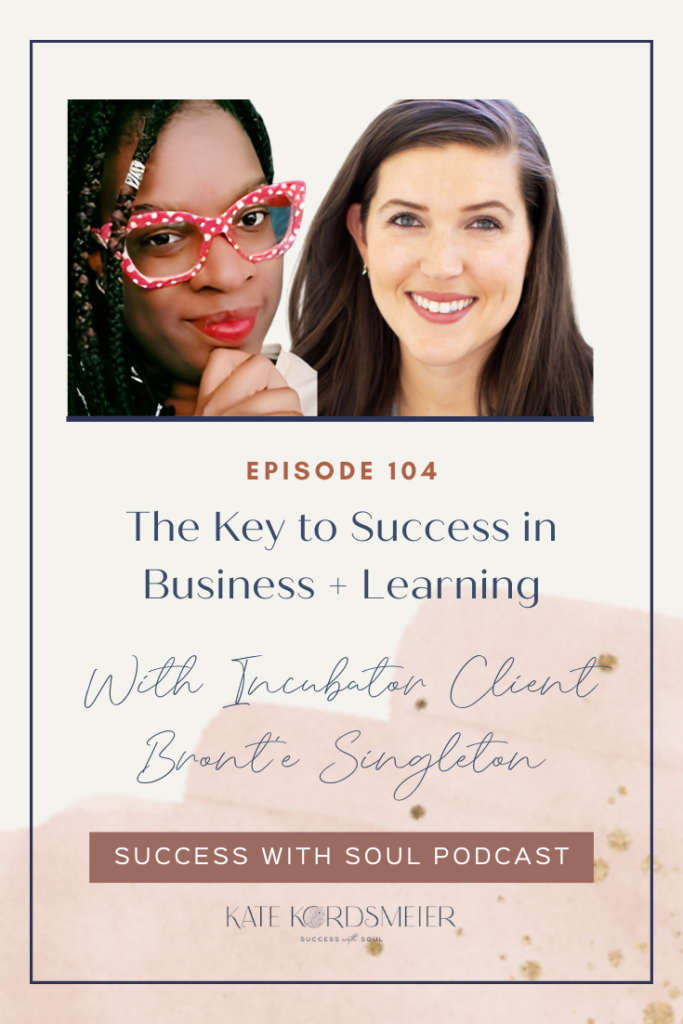 Lifelong learner, polyglot, and Incubator Client Bront'e Singleton talks about why routines are important to reaching goals — and a key to success in business as well as language learning.