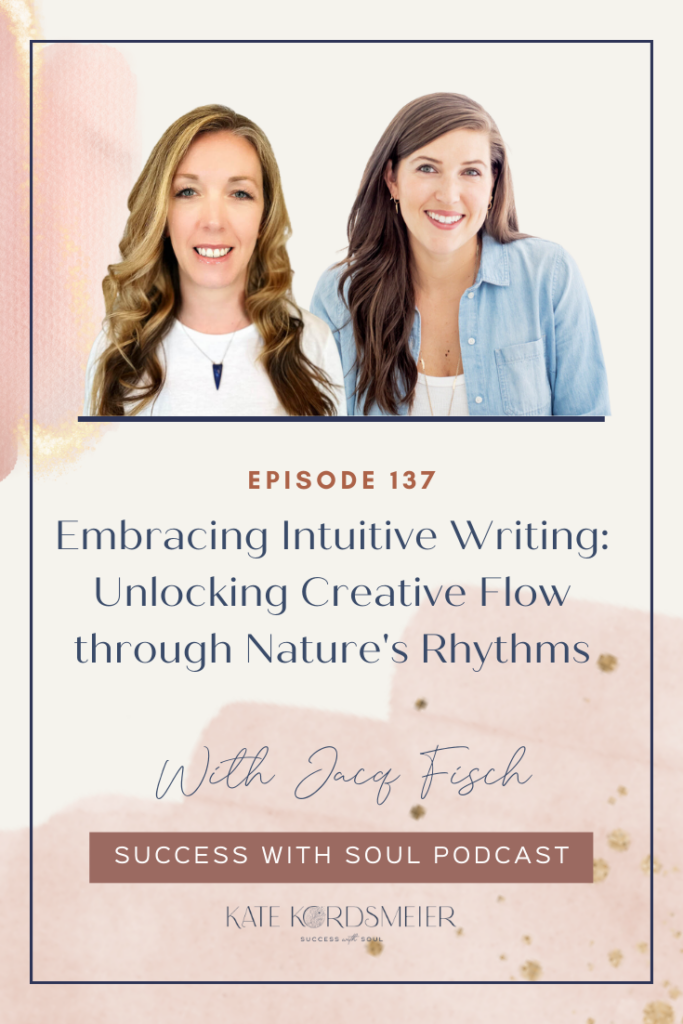 SWS 137 Jacq Fisch intuitive writing,creative flow,cyclical living